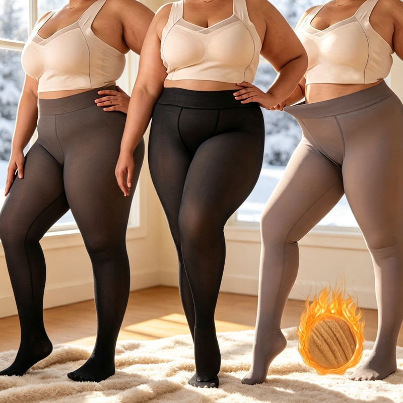 Tights Pantyhose Sheer - 1-2 Pary Kryjących Rajstopów Plus Size