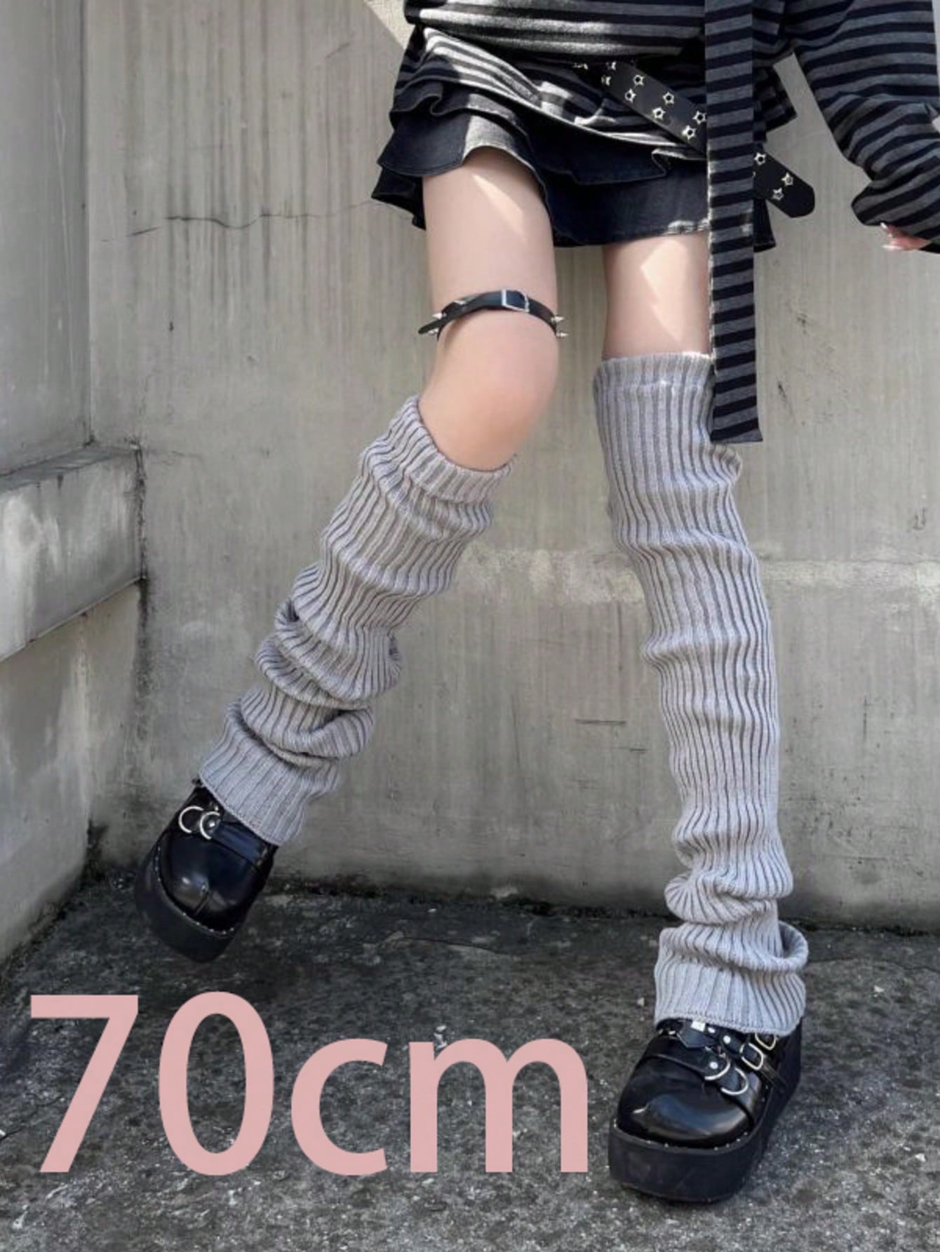Boot Sock Slouchy - 2 szt. 70cm Długie ocieplacze na