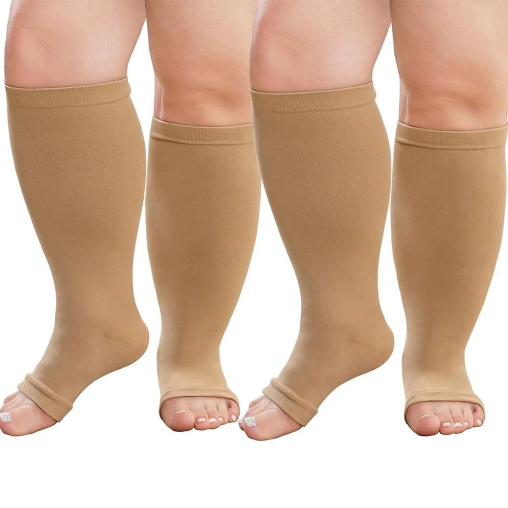 Compression Sock Medical - 1 Para Skarpet Kompresyjnych Plus Size: