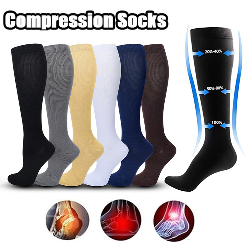 Compression Sleeve Calf - 1 Para Damskich i Męskich Skarpet