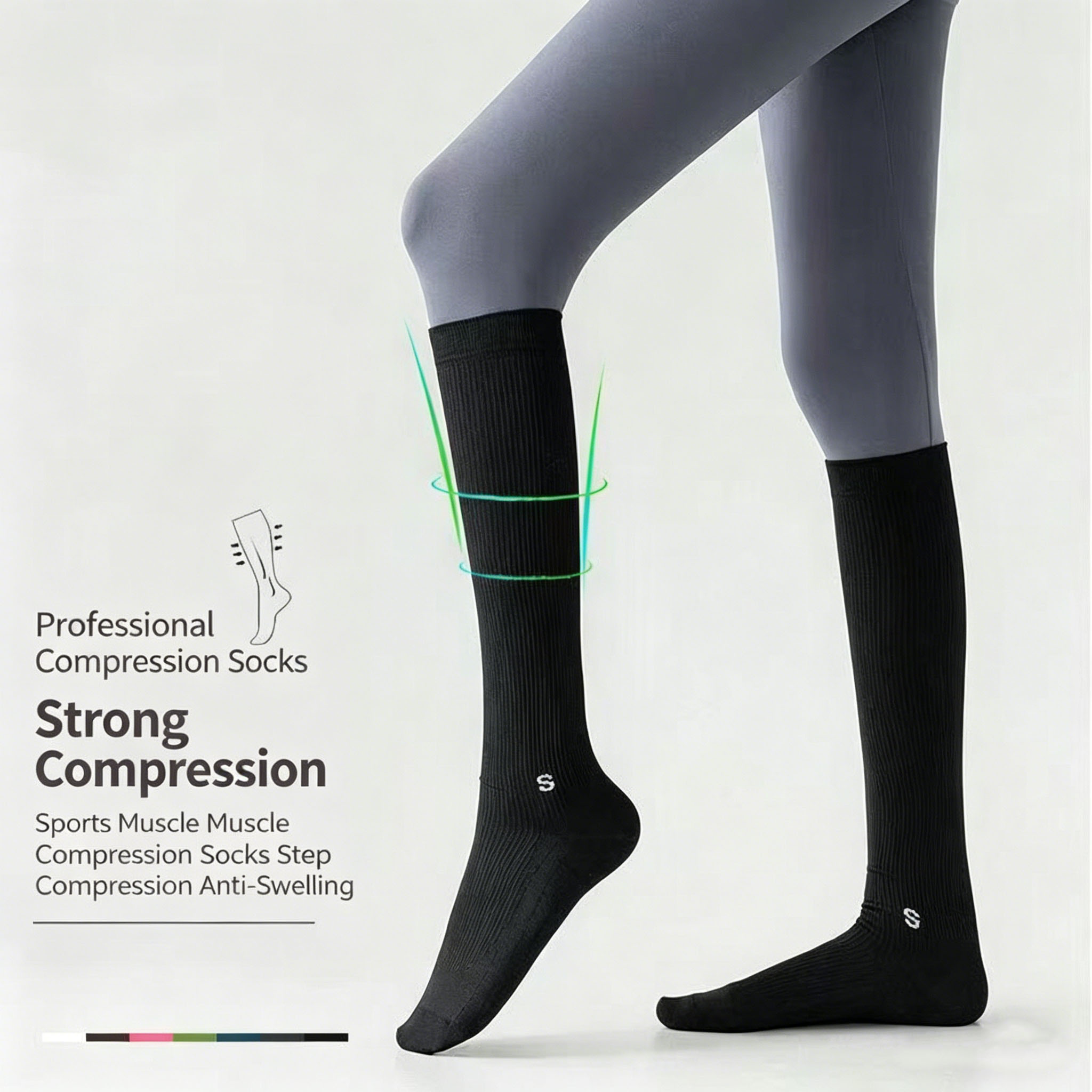 Profesjonalne sportowe skarpet – Compression Sleeve Calf recenzja i cena