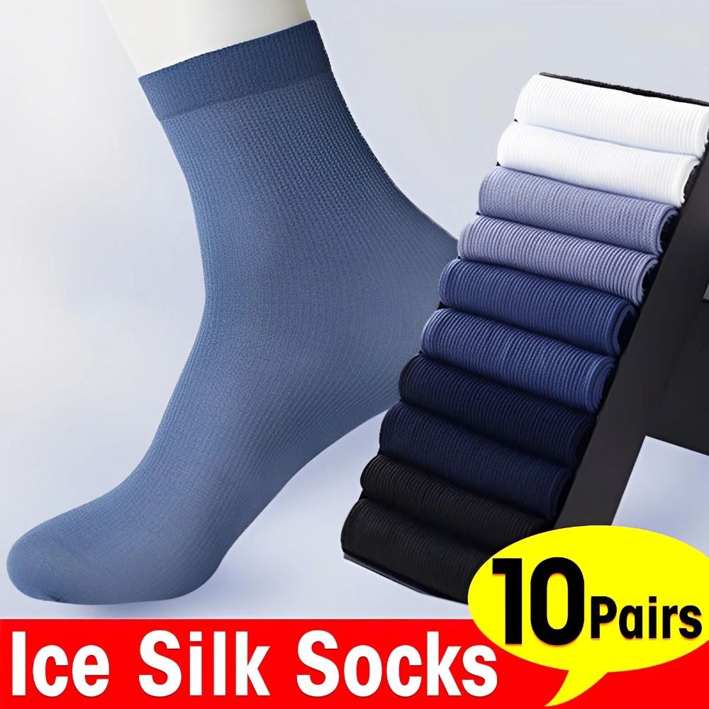 10 par Nowe Oddychające Męskie – Silk Sock Bamboo recenzja i cena