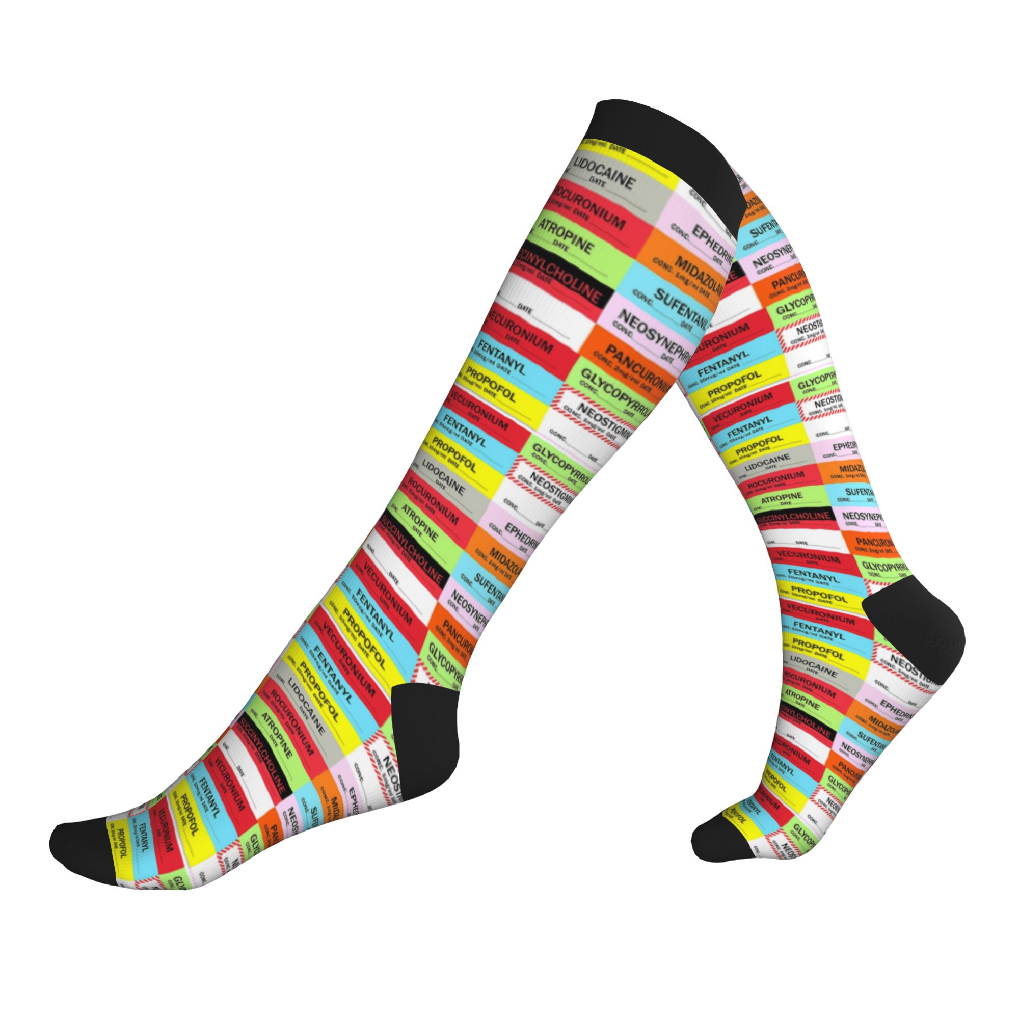 Skarpetki z nadrukiem nowators – Compression Sock Medical recenzja i cena
