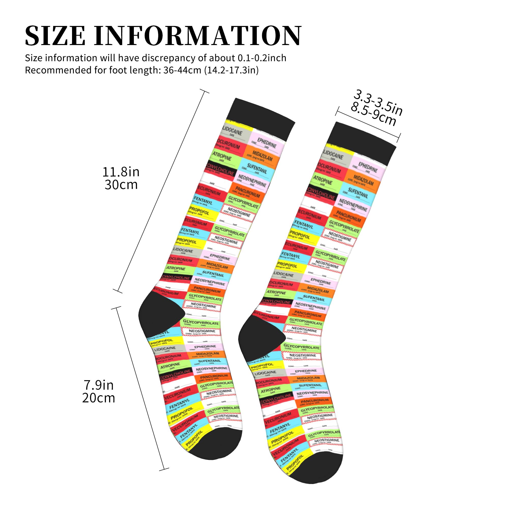 Skarpetki z nadrukiem nowators – Compression Sock Medical recenzja i cena