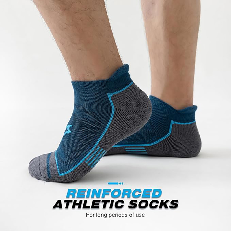 6 par męskich skarpet sportowy – Athletic Sock Cushion recenzja i cena