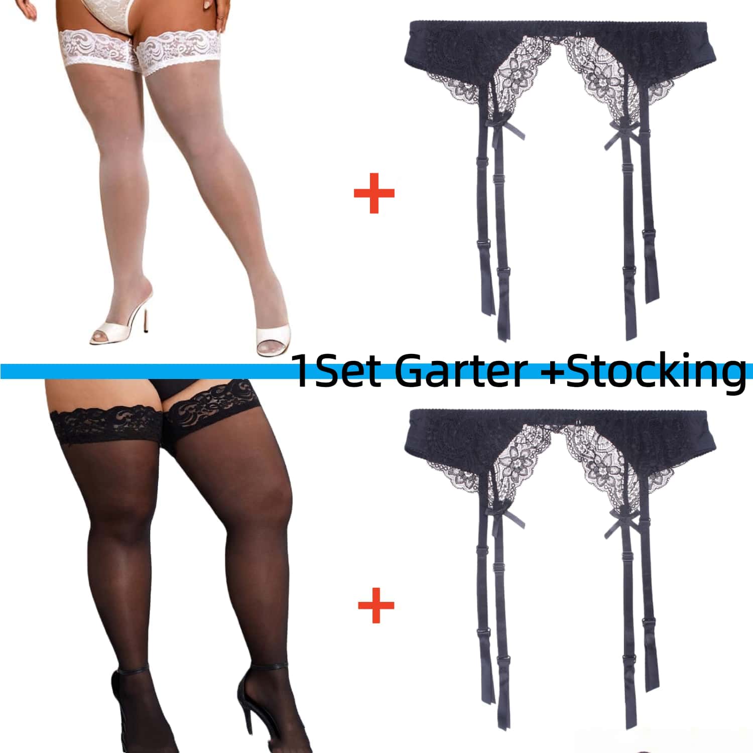 2 SZT. Damskie pończochy z kor – Tights Pantyhose Sheer recenzja i cena