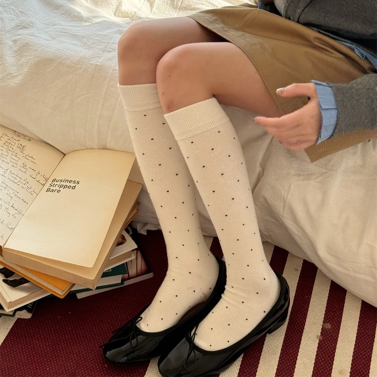 SP&CITY zimowe słodkie kropki  – Silk Sock Bamboo recenzja i cena