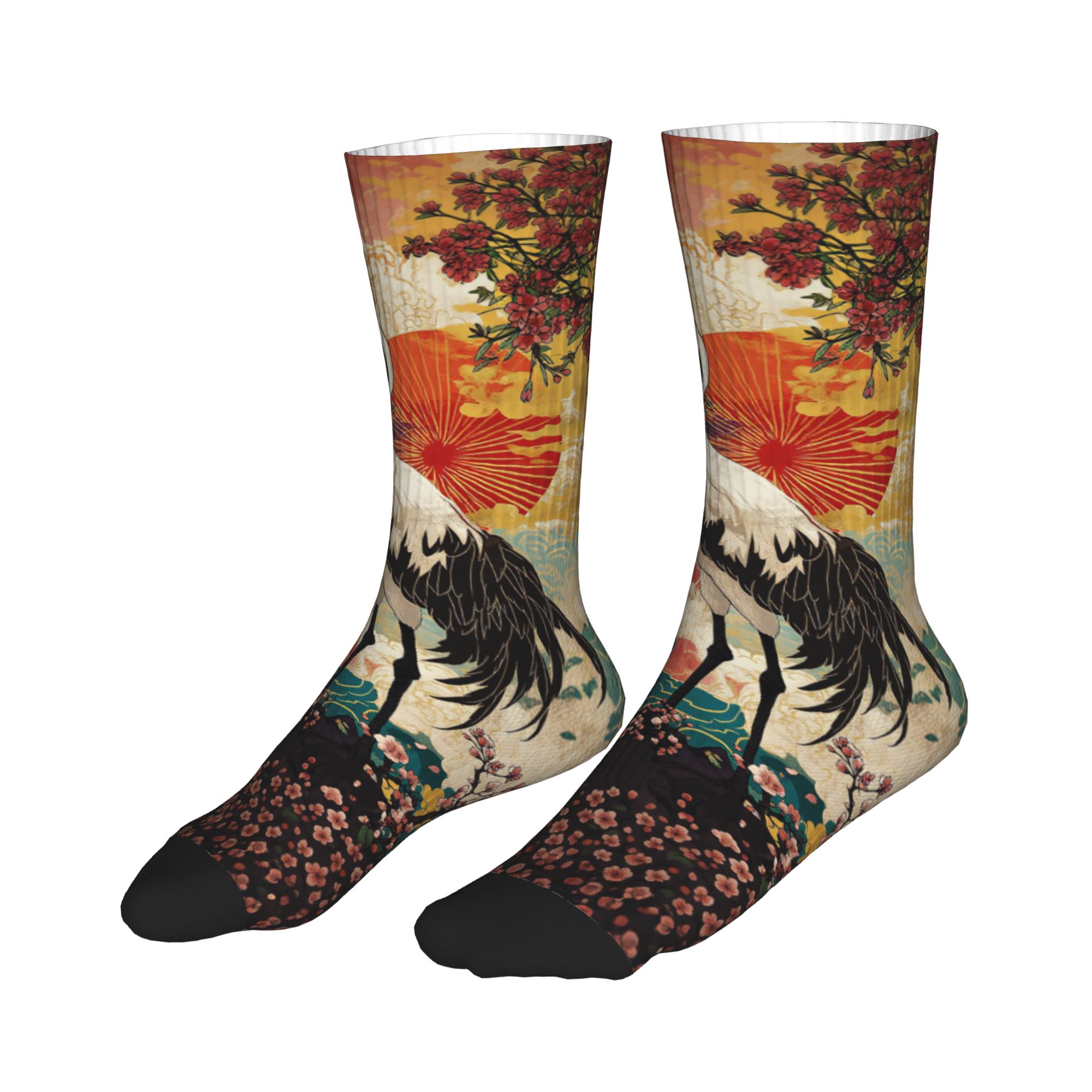 Modne męskie skarpety Ukiyo-e  – Dress Sock Men recenzja i cena