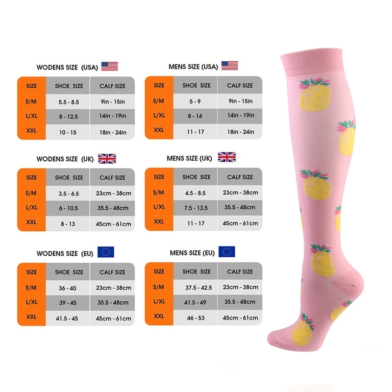S-XXL 3 pary Darmowa wysyłka S – Compression Sock Medical recenzja i cena