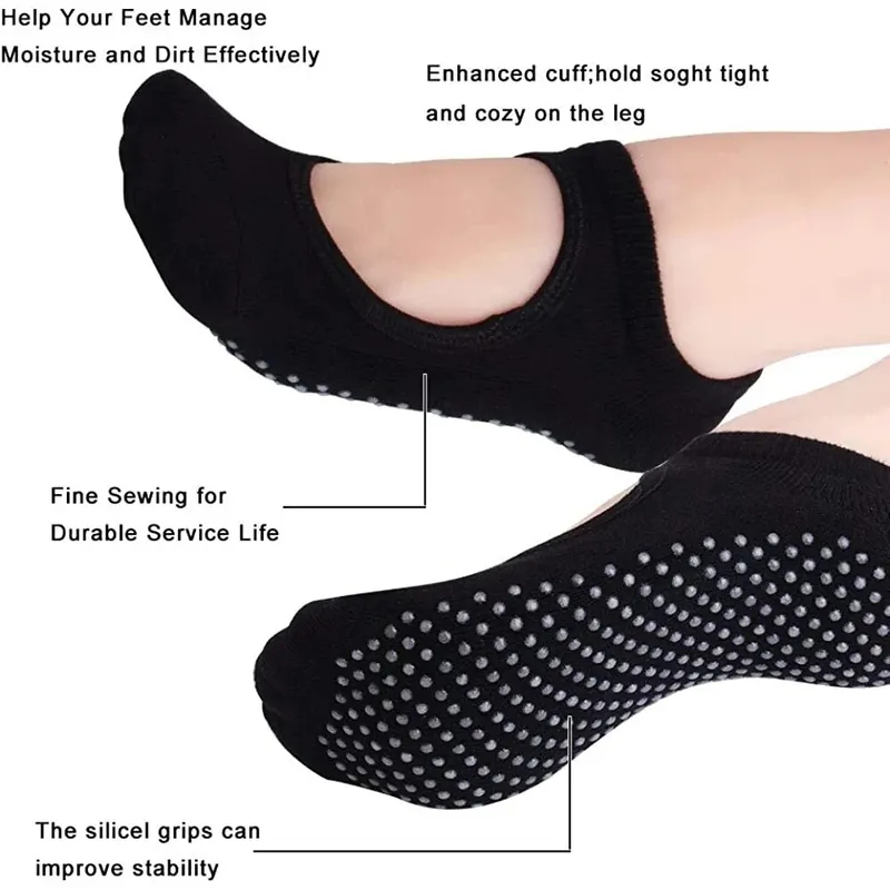 Skarpety do jogi i fitnessu be – No Show Sock Women recenzja i cena